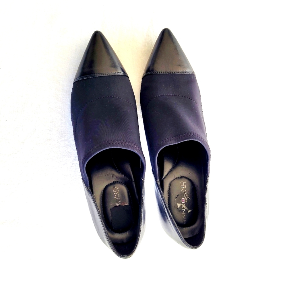 Size 7.5 Women's Black Bandolino Shoes Pointy Toes Stiletto Heels